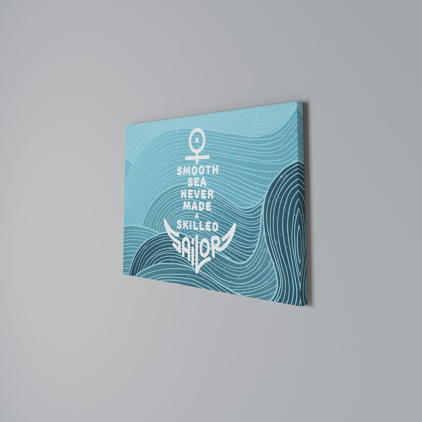 SKILLED SAILOR Stampa su tela orizzontale