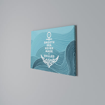 SKILLED SAILOR Stampa su tela orizzontale