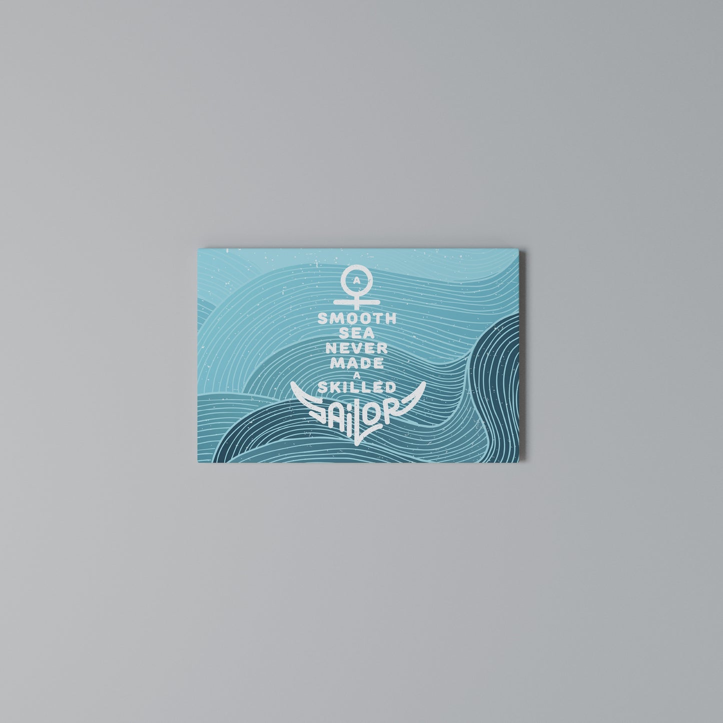 SKILLED SAILOR Stampa su tela orizzontale