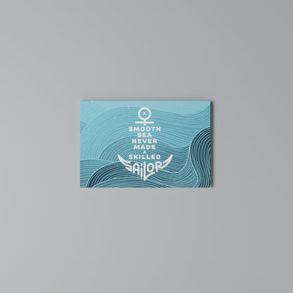 SKILLED SAILOR Stampa su tela orizzontale