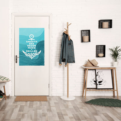 Poster verticale staccabile e attaccabile MARINAIO ESPERTO