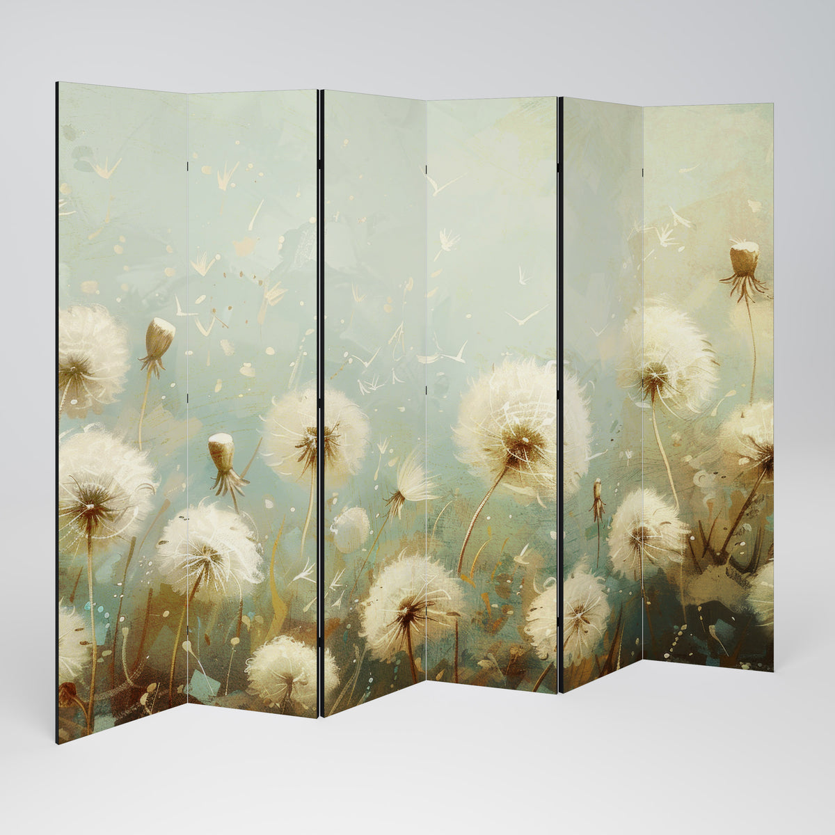 DREAMY MEADOW Paravento Decorativo a 6 Pannelli