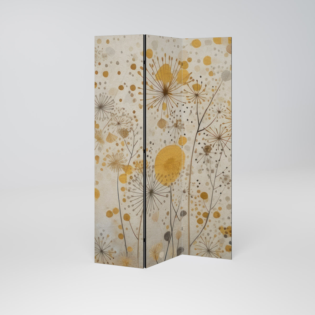 MORNING GLADE Decorative 3-Panel Room Divider