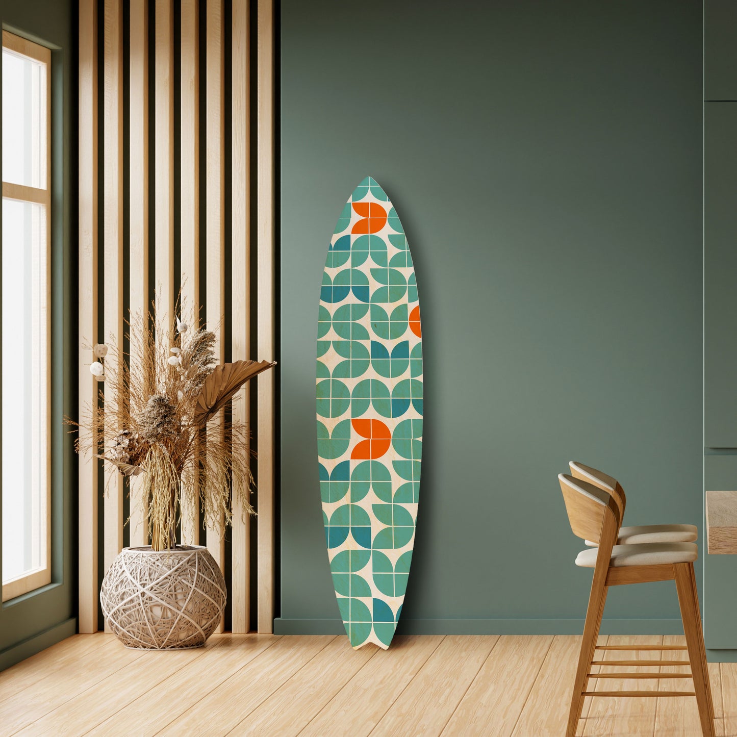 BE THE CHANGE Decorative Plywood Surfboard