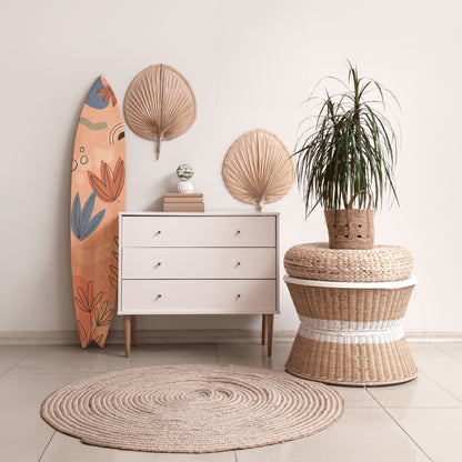 PASTEL DESTINY Decorative Plywood Surfboard