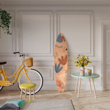 PASTEL DESTINY Decorative Plywood Surfboard