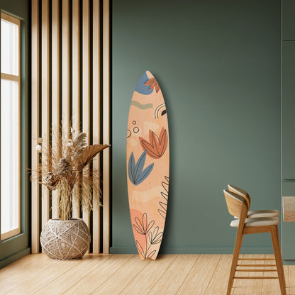 PASTEL DESTINY Decorative Plywood Surfboard