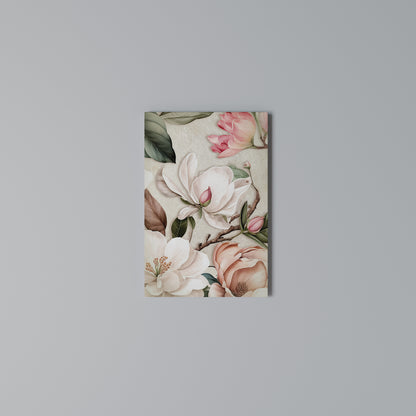 FLORAL GRACE Stampa su Tela Verticale