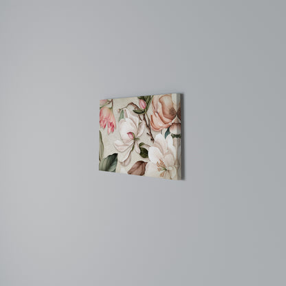 FLORAL GRACE Stampa su tela orizzontale