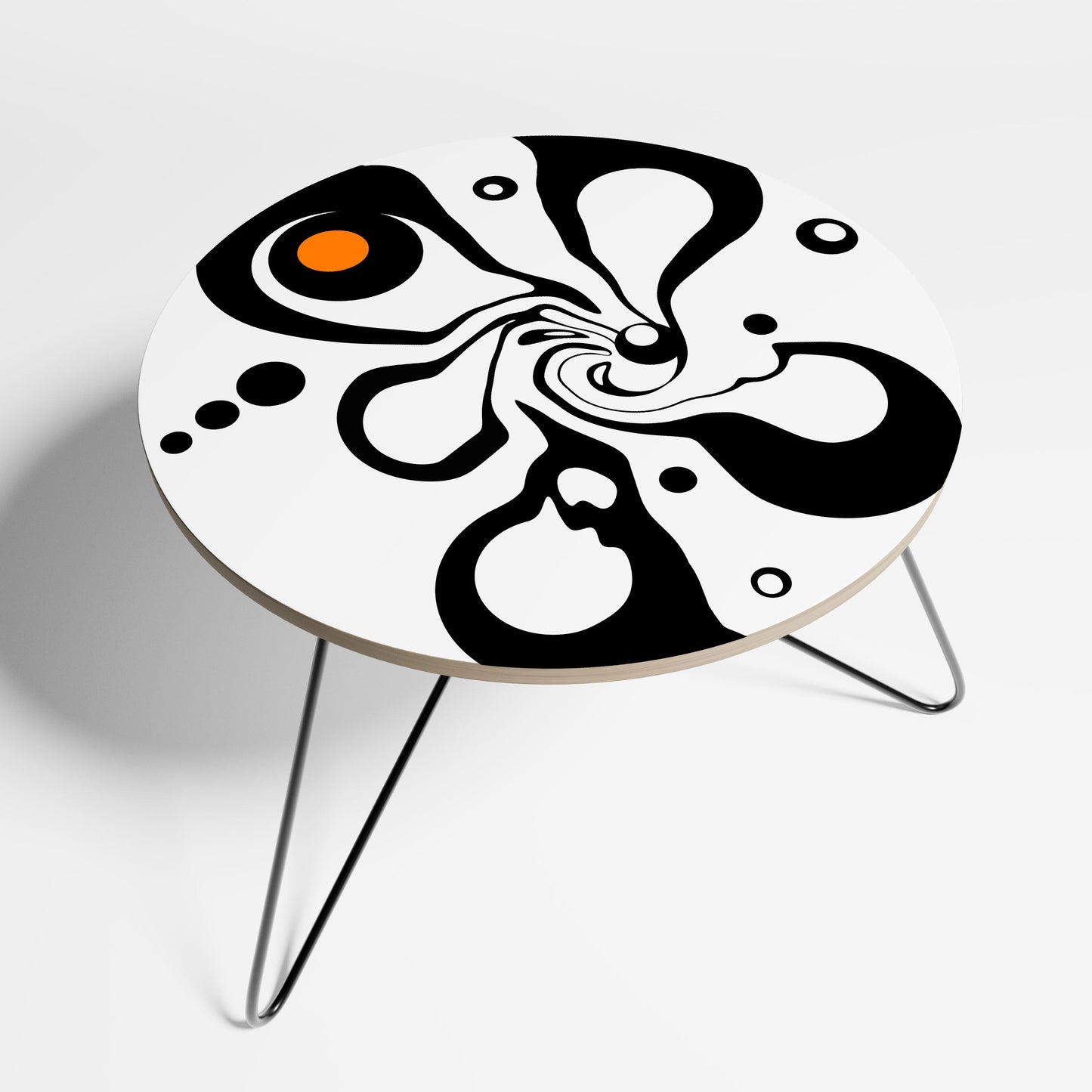 SWIRLING NATURE Small Coffee Table