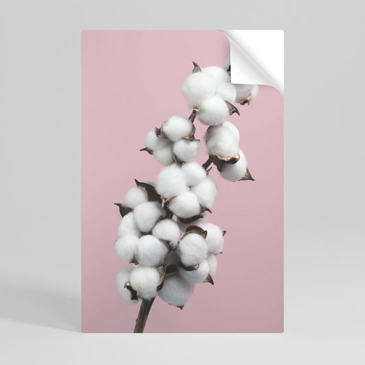 COTTON CLOUDS WHISPER Poster verticale staccabile e attaccabile