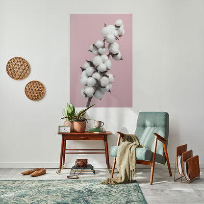COTTON CLOUDS WHISPER Poster verticale staccabile e attaccabile