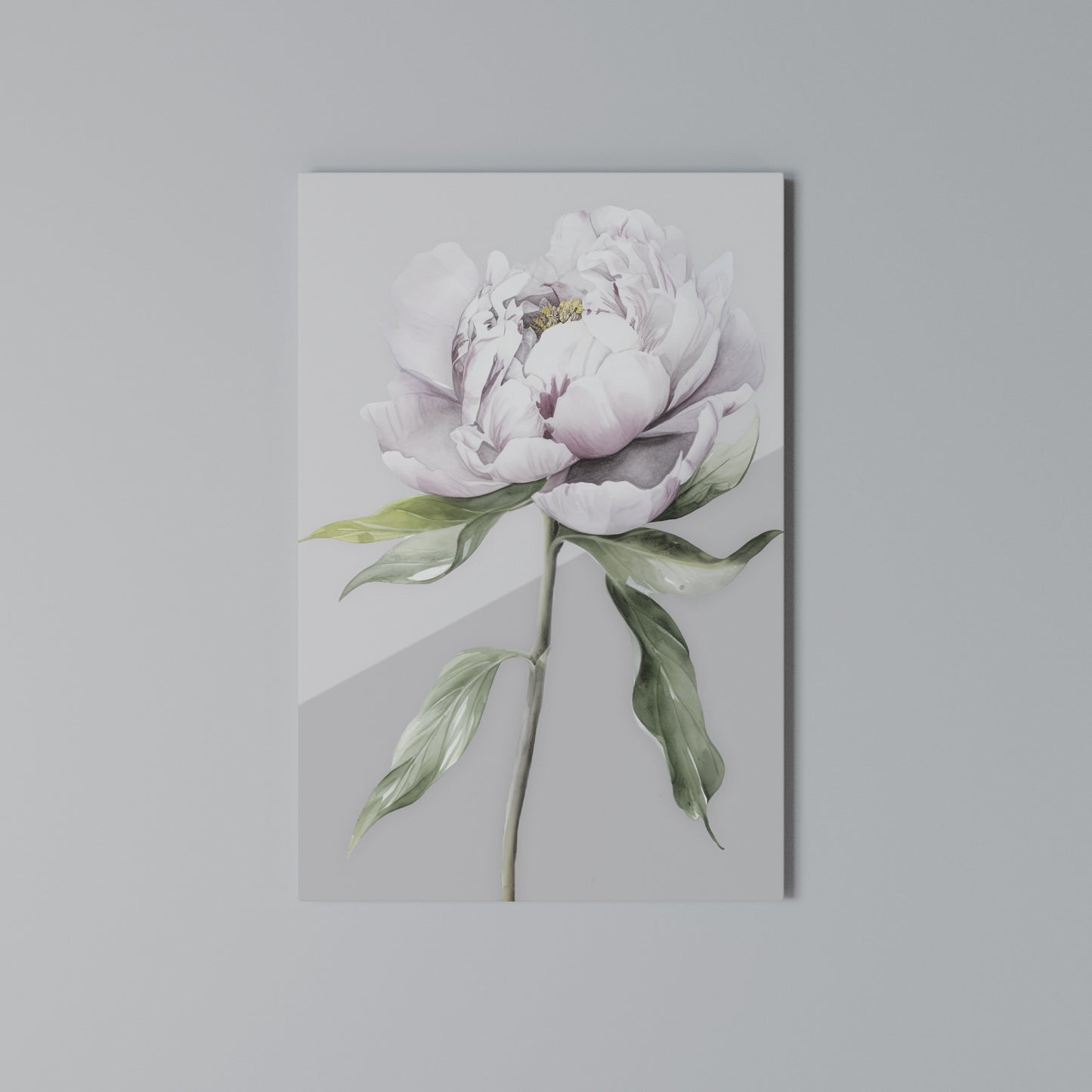 EVOCATIVE FLORAL FANTASY Stampa su Tela Verticale