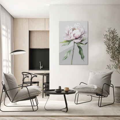 EVOCATIVE FLORAL FANTASY Vertical Canvas Print