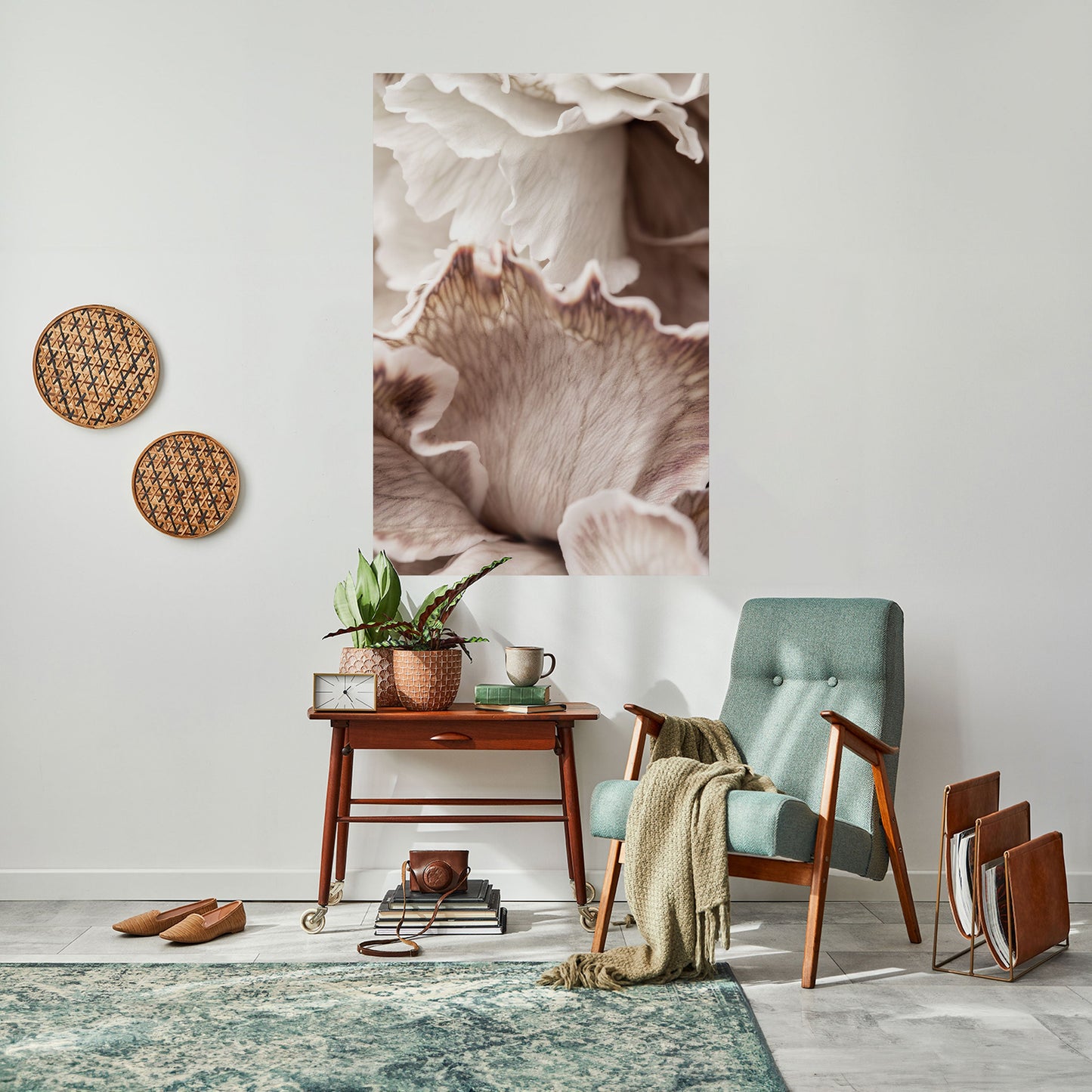 SURREAL BLOOM DANCE Poster verticale staccabile e attaccabile