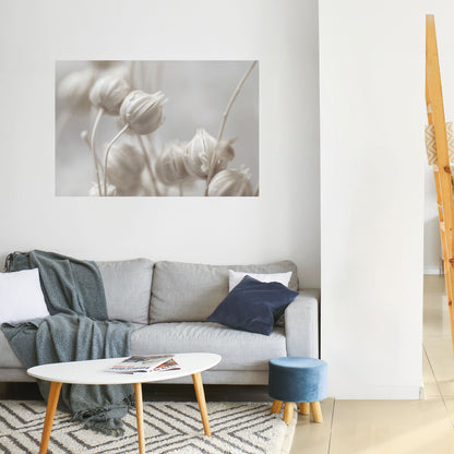 Poster orizzontale staccabile e attaccabile MYSTICAL BOTANICAL BLUSH