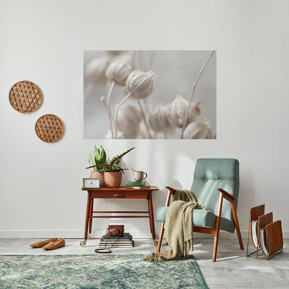 Poster orizzontale staccabile e attaccabile MYSTICAL BOTANICAL BLUSH