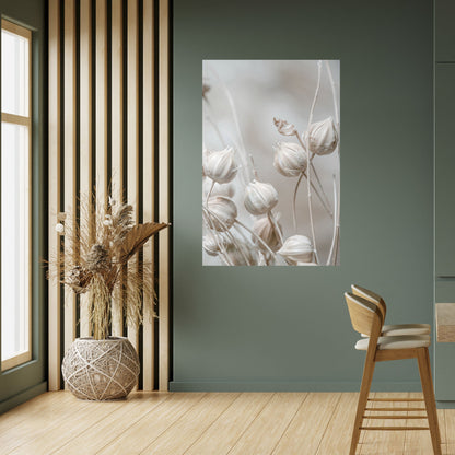 Poster verticale staccabile e attaccabile TRANQUIL BLOOMING VISION
