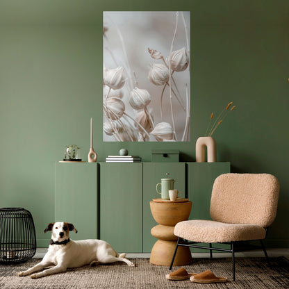 Poster verticale staccabile e attaccabile TRANQUIL BLOOMING VISION