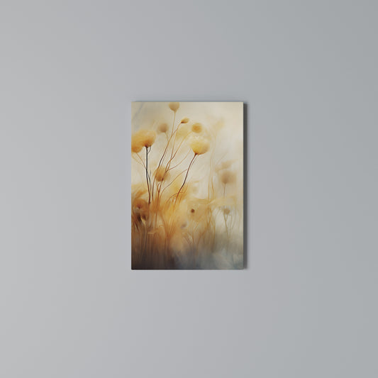 GOLDEN HUE EMBRACE Stampa su Tela Verticale
