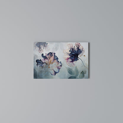 ICY BLOSSOMS Stampa su tela orizzontale