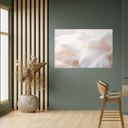 Poster orizzontale staccabile e attaccabile "DELICATE PINK HARMONY"
