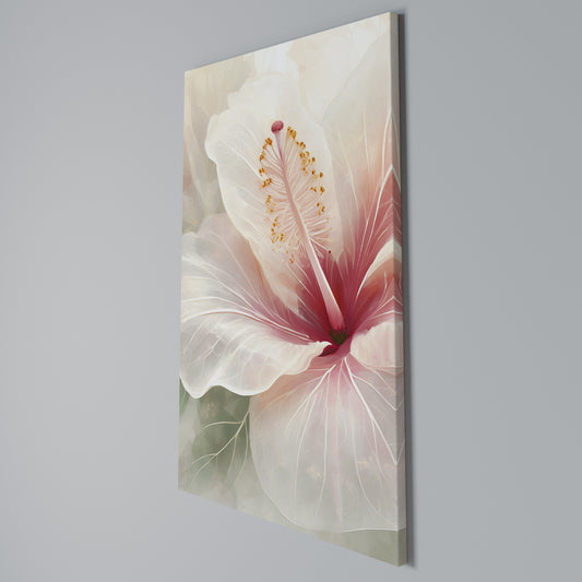 GOSSAMER FLORAL DREAM Vertical Canvas Print