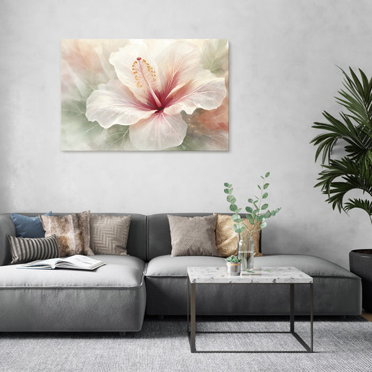 GOSSAMER FLORAL DREAM Stampa su tela orizzontale