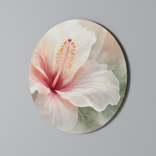 GOSSAMER FLORAL DREAM - Decorazione murale rotonda