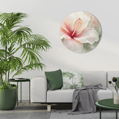GOSSAMER FLORAL DREAM - Decorazione murale rotonda
