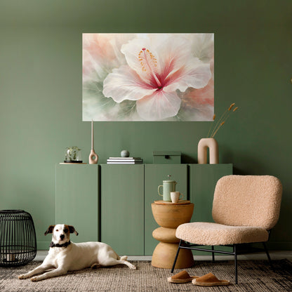 Poster orizzontale staccabile e attaccabile GOSSAMER FLORAL DREAM