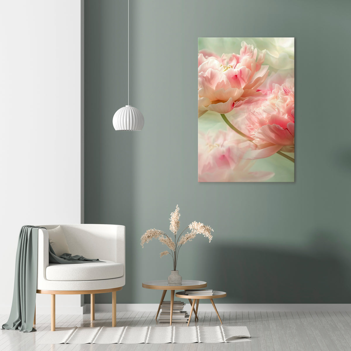 GENTLE HARMONY UNFOLDED Stampa su tela verticale