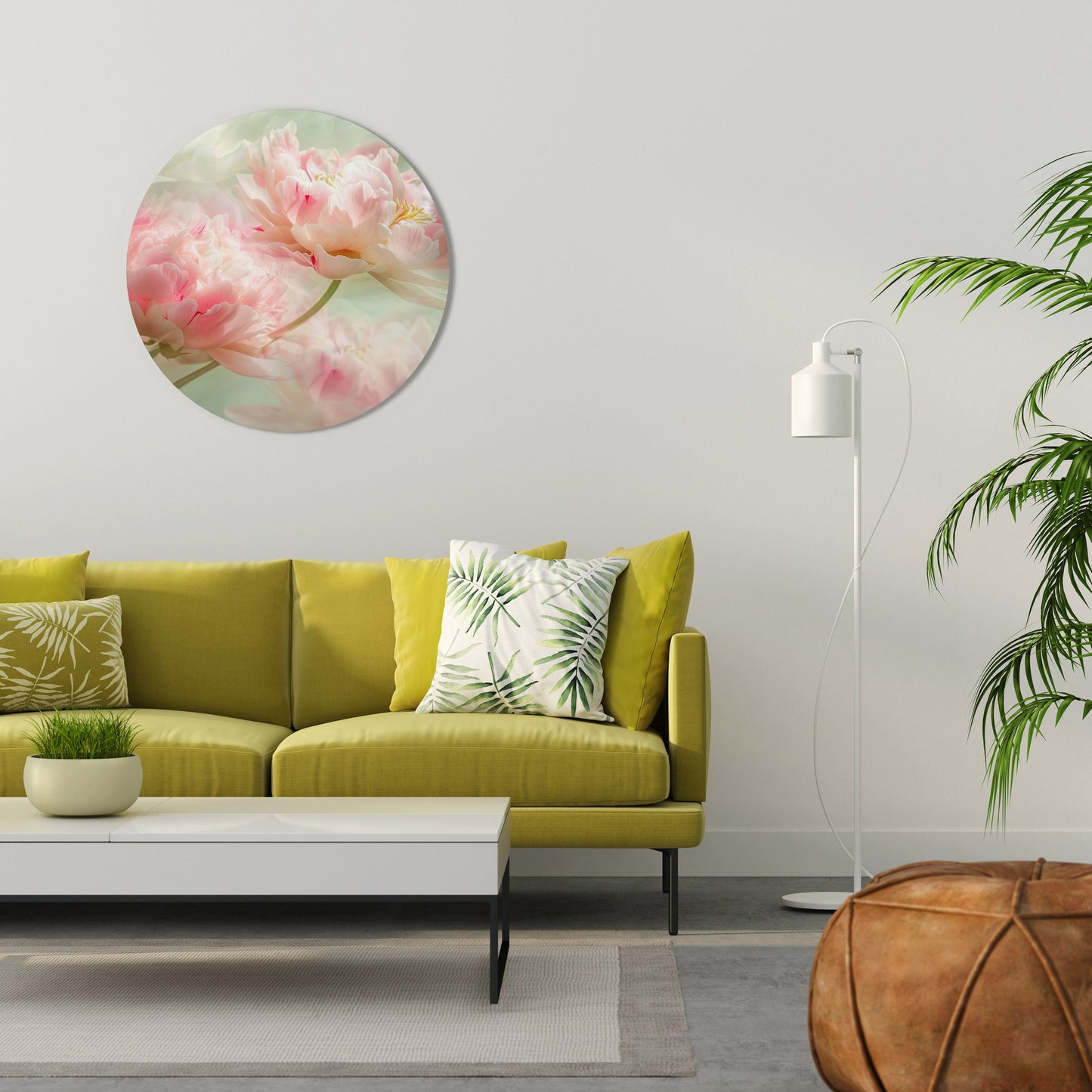 GENTLE HARMONY UNFOLDED - Decorazione murale rotonda