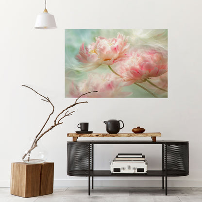 Poster orizzontale staccabile e attaccabile GENTLE HARMONY UNFOLDED