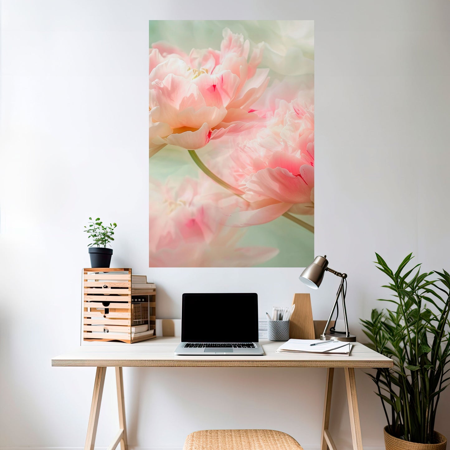 Poster verticale staccabile e attaccabile GENTLE HARMONY UNFOLDED