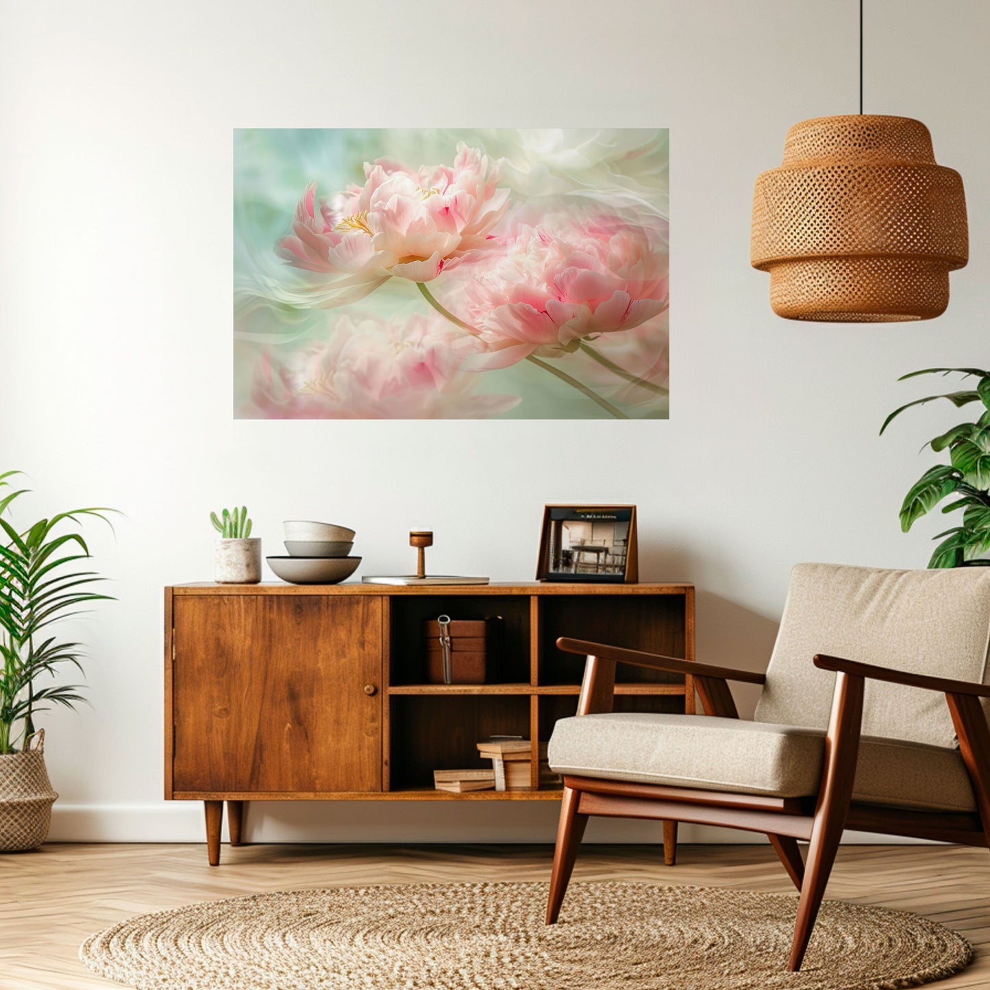 Poster orizzontale staccabile e attaccabile GENTLE HARMONY UNFOLDED