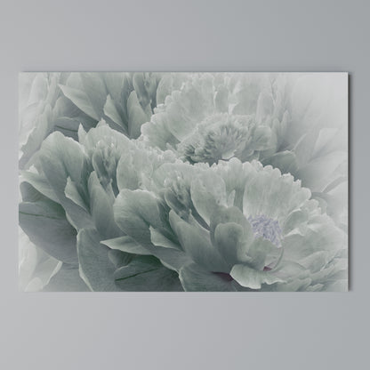 TREE PEONIES Stampa su tela orizzontale