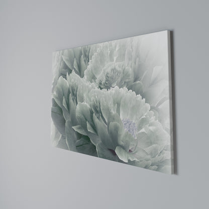 TREE PEONIES Stampa su tela orizzontale