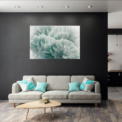 TREE PEONIES Stampa su tela orizzontale