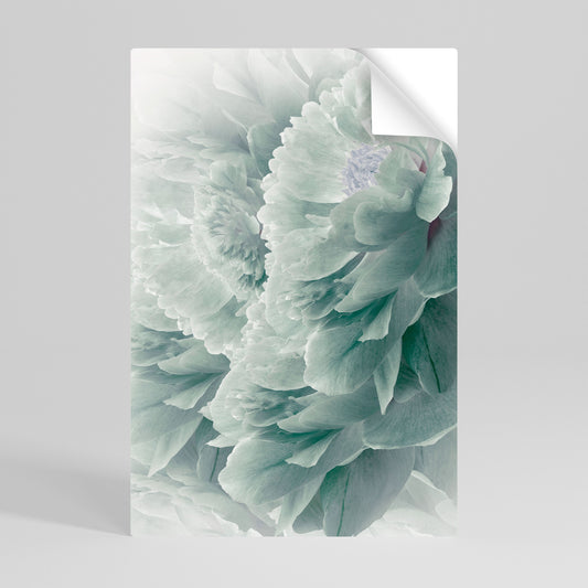 Poster verticale staccabile e attaccabile "PEONIE arboree"