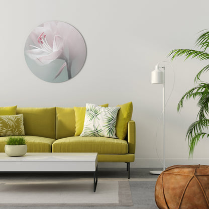 GENTLE LILY - Decorazione murale rotonda