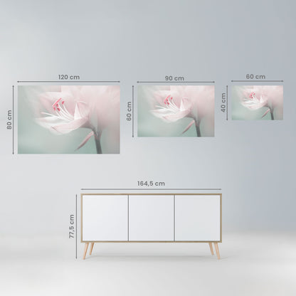 GENTLE LILY Poster orizzontale staccabile e attaccabile