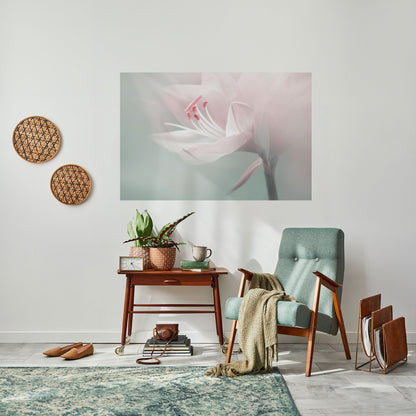 GENTLE LILY Poster orizzontale staccabile e attaccabile