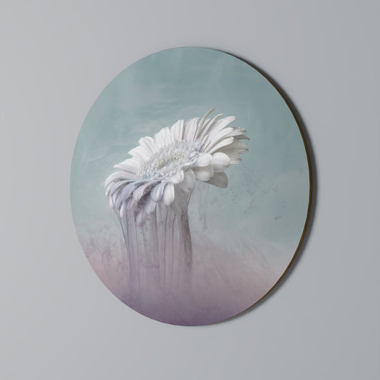 Decorazione murale rotonda GERBERA SCIOLTA