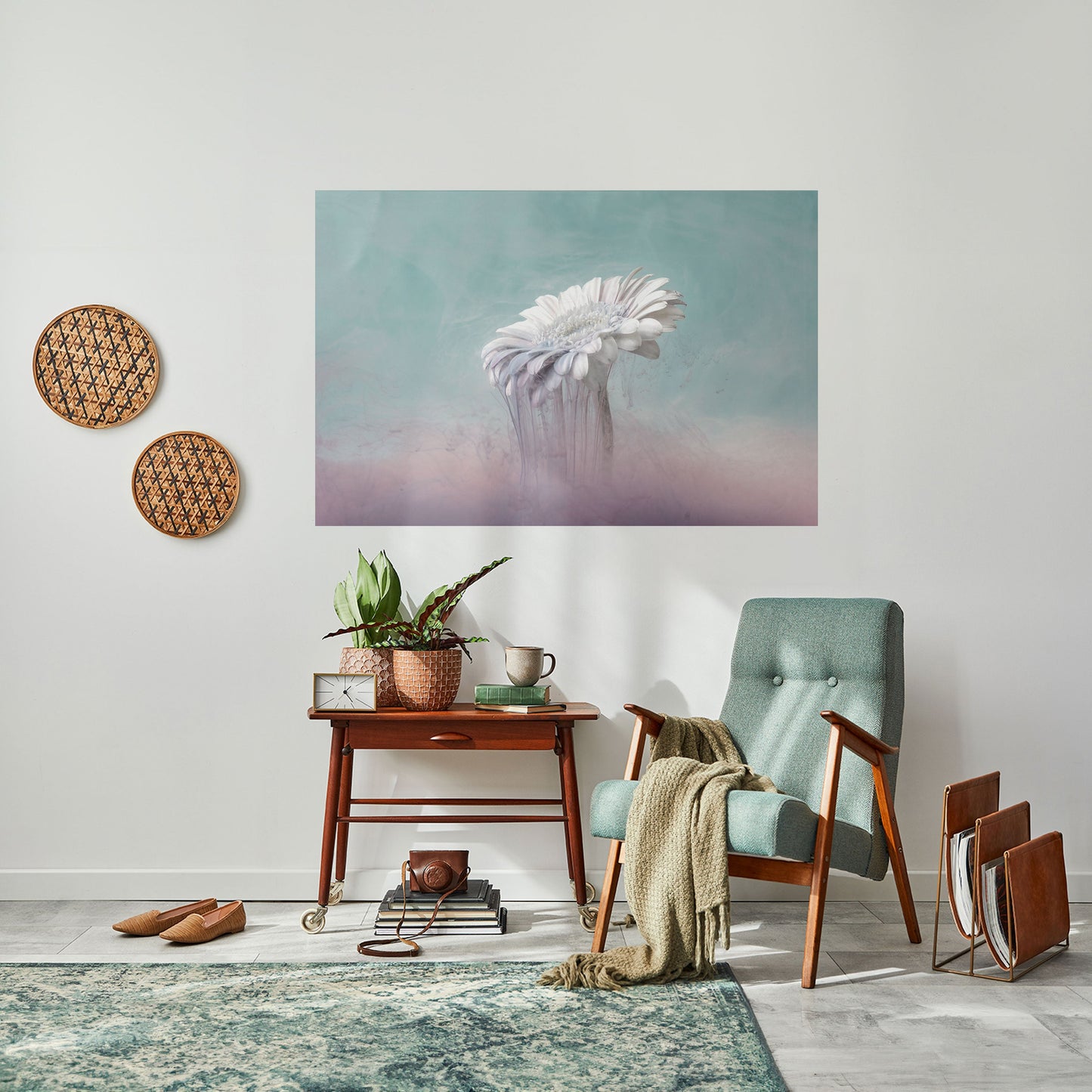 Poster orizzontale stacca e attacca GERBERA SCIOLTA