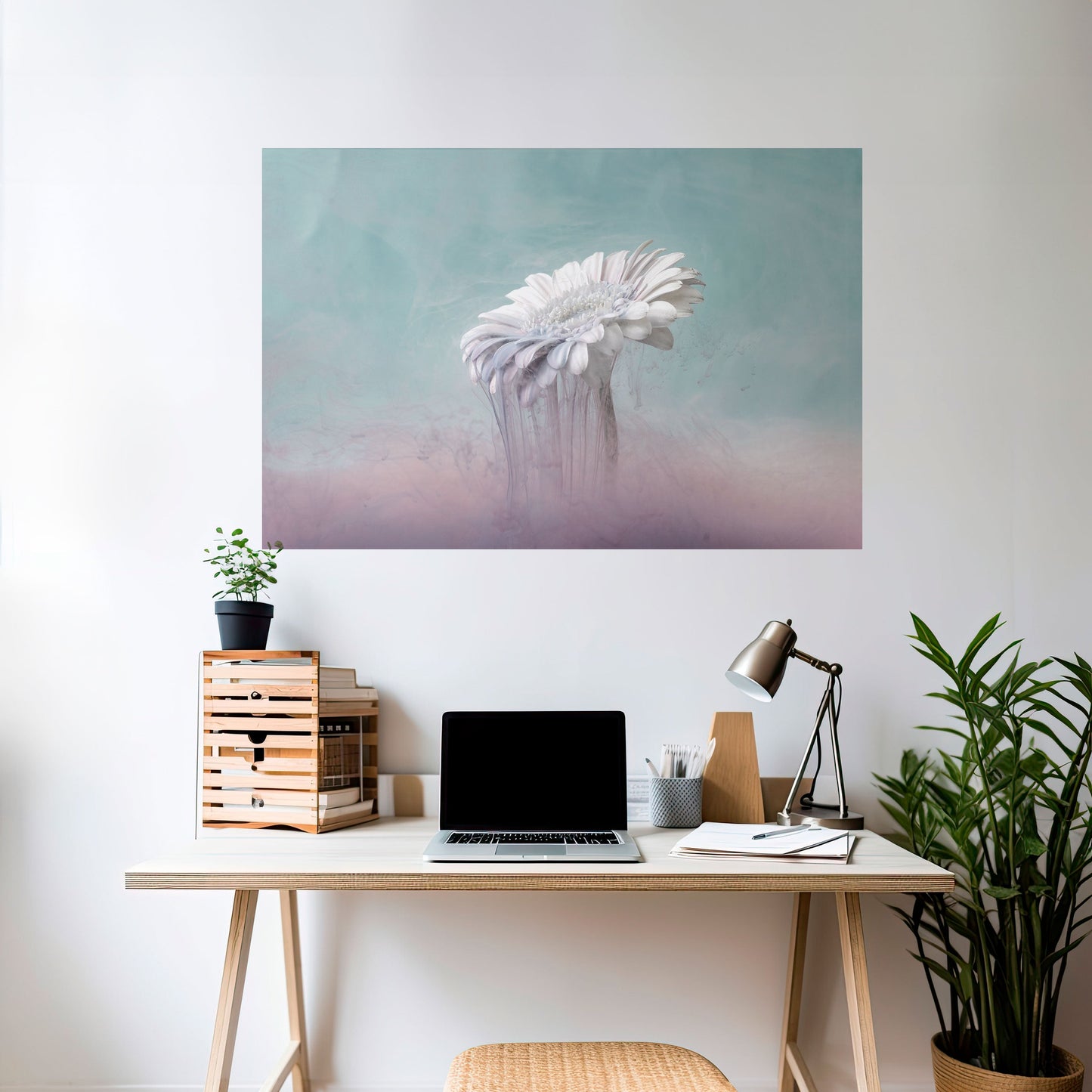 Poster orizzontale stacca e attacca GERBERA SCIOLTA