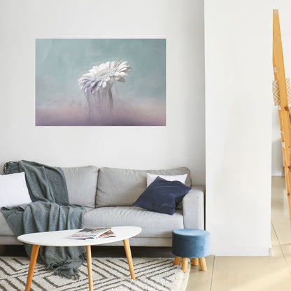 Poster orizzontale stacca e attacca GERBERA SCIOLTA