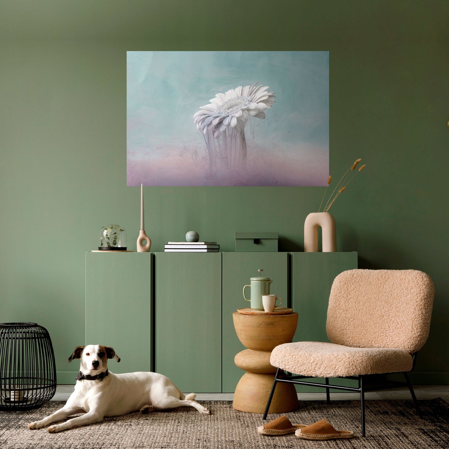 Poster orizzontale stacca e attacca GERBERA SCIOLTA