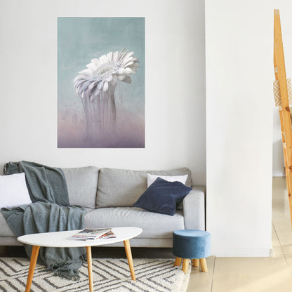 Poster verticale staccabile e attaccabile GERBERA SCIOLTA