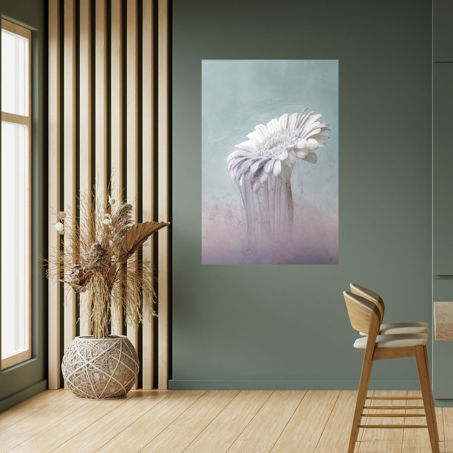Poster verticale staccabile e attaccabile GERBERA SCIOLTA